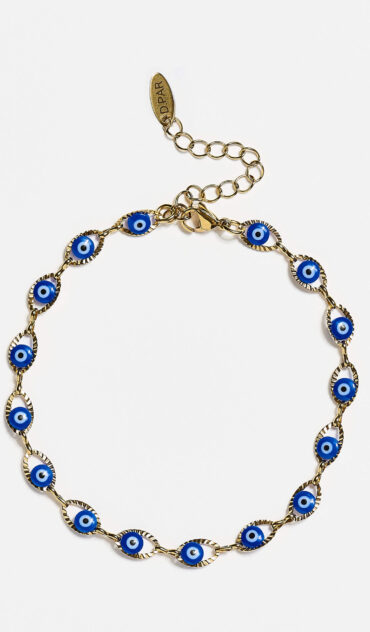 GRECIA βραχιόλι ποδιού με ατσάλινη αλυσίδα